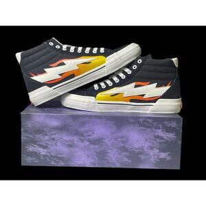 Authentic Revenge X Storm Vol. 2 High-Top Black Flame Men's Size 10 New in Box